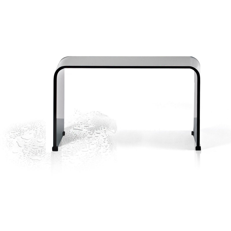 AGM Home Store Backless Acrylic Shower Bench Wayfair
